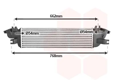 Інтеркулер MITSUBISHI L200 15+ Van Wezel 32014703