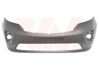 Бампер (передній) Opel Vivaro 14-16 (з отворами під противотумки) Van Wezel 3891574