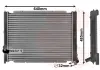 Радіатор охолодження двигуна VW TRANSP/SYNCR 81-90 Van Wezel 58002034 (фото 1)