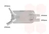 Радіатор масляний Ford Focus II/Volvo C30/C70 II 2.4D/2.5 ST 05-13 Van Wezel 59003135 (фото 1)