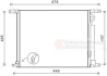 Радіатор кондиціонера CHEVROLET AVEO (T250, T255) (05-) 1.4 Van Wezel 81005139 (фото 2)