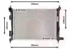 Радіатор охолодження RIO/ACCENT MT 11- Van Wezel 82002277 (фото 1)