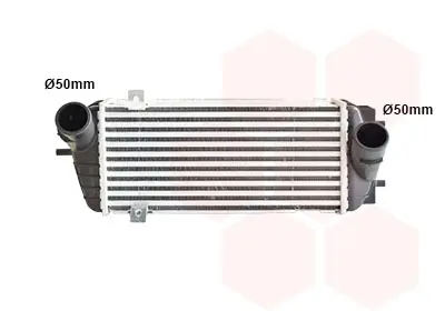 Інтеркулер HYUNDAI TUCSON 09/15>21 (Van Weze) Van Wezel 82014713