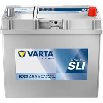 Акумулятор 12В 45Агод./330А (EN) Dynamic SLI (R+) 238x129x227 B00 - без монтажного фланця (пусковий) VARTA 545156033K262