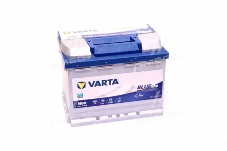 Акумулятор 60Ah-12v BD EFB (242х175х190), R, EN640 VARTA 560 500 064