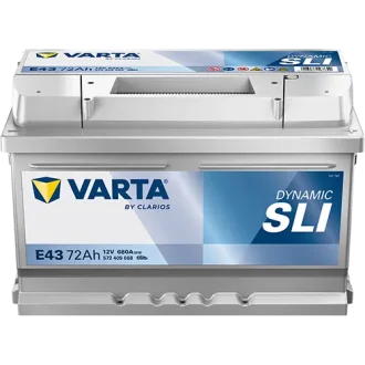 Акумулятор 12В 72Агод./680А (EN) Dynamic SLI (R+) 278x175x175 B13 - монтажний фланець 10.5мм (пусковий) VARTA 572409068K262