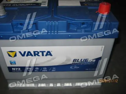 Акумулятор VARTA 572501076