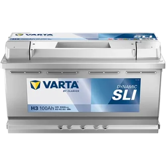 Акумулятор 12В 100Агод./830А (EN) Dynamic SLI (R+) 353x175x190 B13 - монтажний фланець 10.5мм (пусковий) VARTA 600402083K262