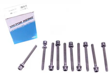 Комплект болтів з головкою системи TORX з чорного металу VICTOR REINZ 14-32051-01