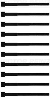 Комплект болтів з головкою системи TORX з чорного металу VICTOR REINZ 14-32326-01