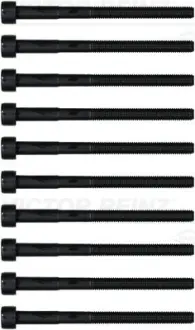 Комплект болтів з головкою системи TORX з чорного металу VICTOR REINZ 14-32328-01