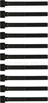 Комплект болтів з головкою системи TORX з чорного металу Victor Reinz 14-55036-01