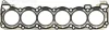 Прокладка ГБЦ Nissan Patrol 2.8 TD 86-00 (3 метки) (1.58mm), Ø 85,7 мм Victor Reinz 61-52760-20 (фото 4)