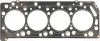 Прокладка ГБЦ (товщина: 1,45мм) HYUNDAI H-1 KIA K2500 MITSUBISHI L200, PAJERO CLASSIC, PAJERO III, PAJERO SPORT I 2.5D 11.97- Victor Reinz 615370000 (фото 1)