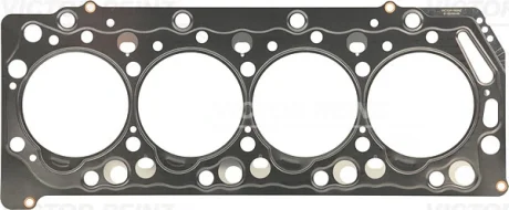 Прокладка ГБЦ (товщина: 1,45мм) HYUNDAI H-1 KIA K2500 MITSUBISHI L200, PAJERO CLASSIC, PAJERO III, PAJERO SPORT I 2.5D 11.97- Victor Reinz 615370000