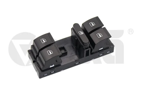 Кнопка склопідіймача (L) Skoda Fabia/Roomster 1.2/1.4/1.9 TDI 05-10 (блок) Vika 99590953901