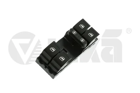 Кнопка склопідіймача (L) VW Touareg 06-10 (блок) Vika 99591811301