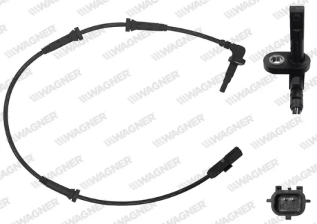 Датчик ABS пер. Captur/Clio/Zoe 12- WAGNER ABS00023