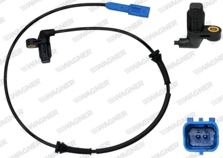 PEUGEOT датчик ABS передн. 206 99 WAGNER ABS00060