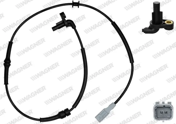 CITROEN датчик ABS передн. XSARA PICASSO 2.0 03 WAGNER ABS00517 (фото 1)