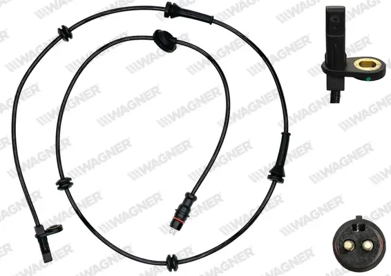 FIAT датчик ABS передн. лів. Doblo 03 WAGNER ABS00699 (фото 1)