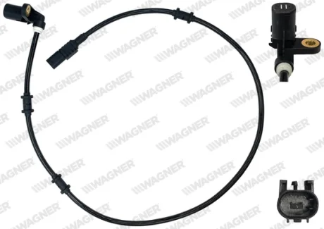DB датчик ABS передн. прав. ML W163 98 WAGNER ABS00894