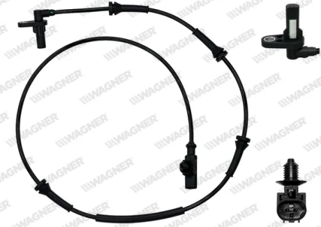 Датчик ABS задн. Range Sport 05-, Discovery 04 WAGNER ABS00897