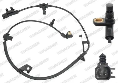 DODGE Датчик ABS задн. лівий JOURNEY 08-, FIAT FREEMONT 11- WAGNER ABS00926