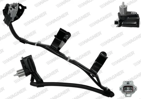 Датчик ABS передн. лівий HIACE IV 2.4, 2.5 89- WAGNER ABS00976