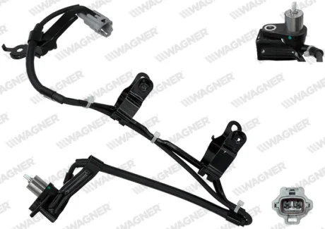 Датчик ABS передн. правий HIACE IV 2.4, 2.5 89- WAGNER ABS00977