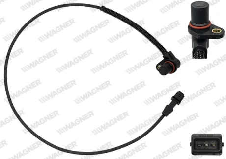 OPEL датчик числа обертів к/вала Astra F, Calibra A, Omega B, Vectra B WAGNER CRS00396