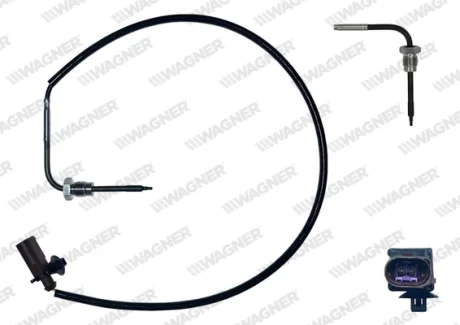 VW Датчик температури відпрацьованих газів CRAFTER 2.0 16 WAGNER ETP00094
