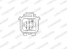 FORD Кисневий датчик (лямбда-зонд) B-MAX 1.5 TDCi 15-, C-MAX II 1.5 TDCi 15 WAGNER LBS00254 (фото 3)