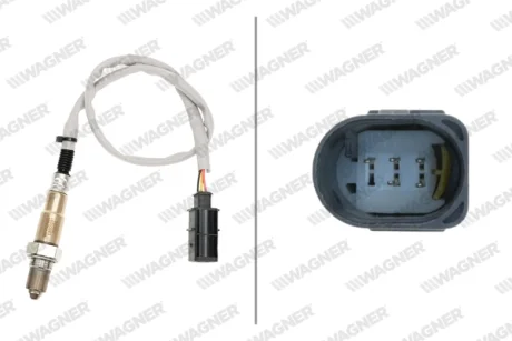 DB лямбда-зонд (5 конт.) Sprinter 09- WAGNER LBS00281