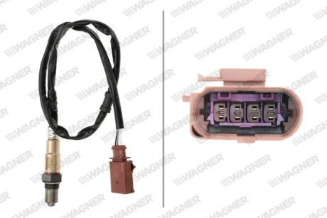 VW Кисневий датчик (лямбда-зонд) 1,8-2,0TSI/TFSI/GTI 04-, AUDI, PORSCHE WAGNER LBS00309