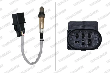 BMW Кисневий датчик (лямбда-зонд) 5 конт. E46 1,8/2,0 01-06, E85 2.0 05-09, E83 2.0 05-11 WAGNER LBS00504