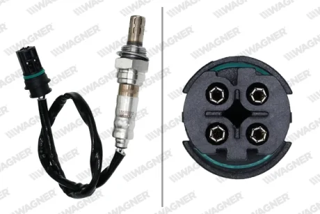 BMW Кисневий датчик (лямбда-зонд) 1 (E87), 3 (E90), 3 Touring (E91), X3 (E83) WAGNER LBS00510