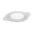 Прокладка випускної системи BMW 3 (E92) FIAT PUNTO INFINITI EX, FX, G, M, M35, M37, M45, Q50, Q60, Q70, QX50 I, QX56, QX70, QX80 NISSAN 100NX, 200SX, 350Z, 370Z, ALMERA I 1.0-5.6 01.85- Walker 80044 (фото 4)