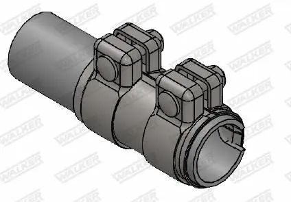 З\'єднувач труб (60,5x95mm) VOLVO C30, C70 II, S40 II, S60 II, S80 II, V40, V50, V60 I, V70 III, V70 III/KOMBI, XC40, XC60 I, XC70 II, XC90 I, XC90 II AUDI A1, A3, A4 B5, A5 1.2-6.0 05.89- WALKER 82166