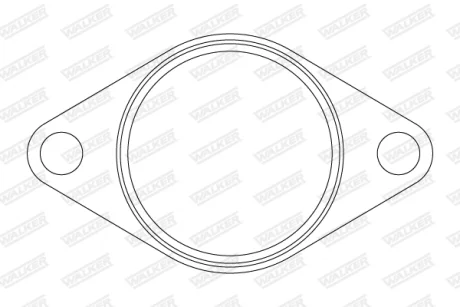 KIA прокладка вихлопний системи CEED SW, RIO III, HYUNDAI ACCENT i25 IV Walker 82932