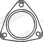 CITROEN прокладка глушника Jumper 09/2006 -, FIAT Ducato 04/2006 Walker 84031