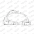 HONDA прокладка труби вихлопного газу ACCORD 2.0 96-98, CIVIC 2.0 97-01, ROVER, LAND ROVER, MG Walker 87122 (фото 1)