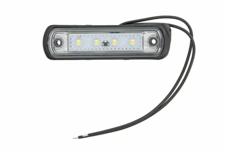 Габаритні ліхтарі лів/прав, білий, LED, висота 31мм ширина 110мм глибина 13мм, поверхня, довжина провода 220мм, 12/24В MAN TGA, TGS I, TGX I MERCEDES ACTROS MP4 / MP5 04.00- WAS 1340W189