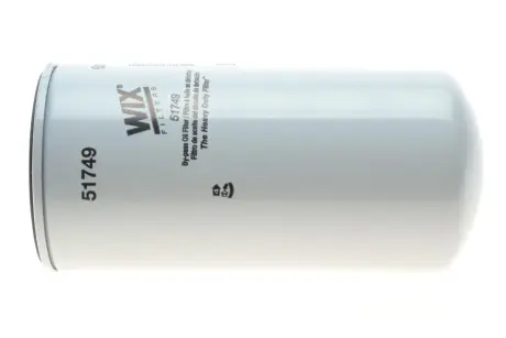 Фільтр масляний Renault Magnum 12.1 04-06/12.8 06-/Kerax/Premium 2 10.8 05- (h=248 mm) WIX FILTERS 51749