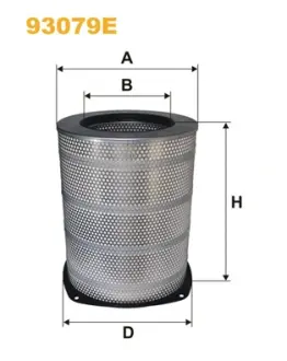 Повітряний фільтр WIX FILTERS 93079E
