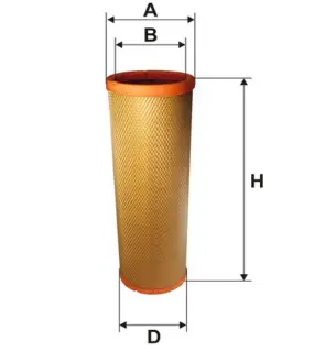 Повітряний фільтр WIX FILTERS 93168E