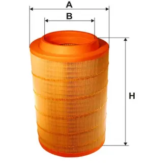 Фільтр повітряний - фільтруючий елемент (x414) IVECO EUROCARGO I-III, MAGIRUS 5883 09.00- WIX FILTERS 93232E