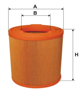 Фільтр повітряний (фільтруючий елемент) NISSAN CABSTAR, NT400 CABSTAR, ATLEON, NT500 RVI D, MAXITY 2.5D/3.0D 08.06- WIX FILTERS 93325E