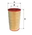Фільтр повітряний (фільтруючий елемент) DAF XF 105 MX300/MX340/MX375 10.05- WIX FILTERS 93329E (фото 1)