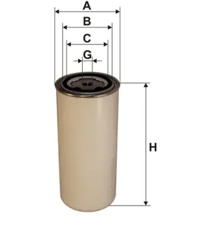Паливний фільтр DAF 75, 85, 95, 95 XF, F 1100, F 1300, F 1700, F 1900, F 2100, F 2300, F 2500, F 2700, F 2800, F 2900, F 3200, F 3300, F 3600, N 2800, N 3300, SB DF615-XF355M 01.74- WIX FILTERS 95014E